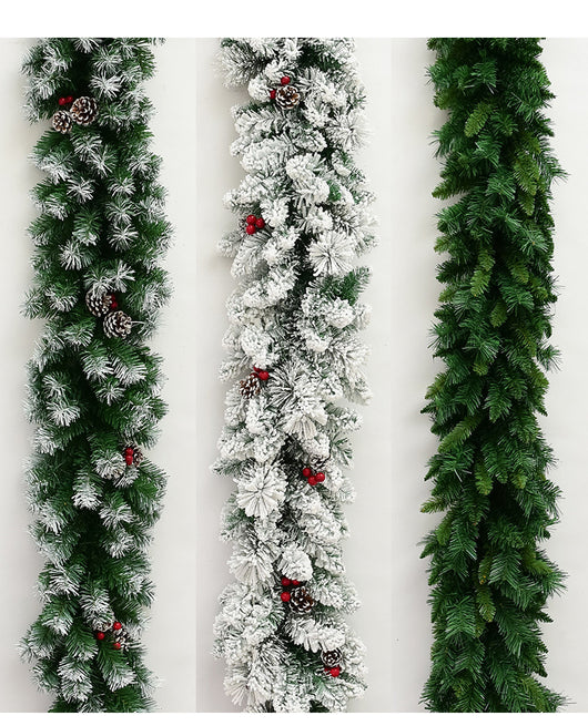 Decoración Colgante de Piña y Ramitas con Tejido Ratán Natural - Image 14