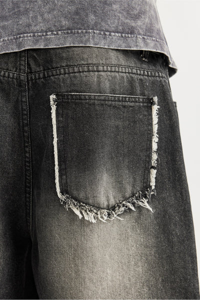 Shorts de Mezclilla Rotos Estilo Hip Hop Urbano - Image 10