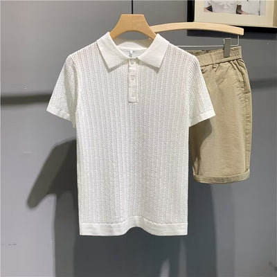 Camiseta Tipo Polo Cuello Solapa - Hombre Verano Versátil - Image 21