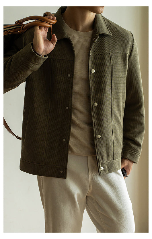 Abrigo Ejecutivo de Textura Americana para Hombre - Image 24
