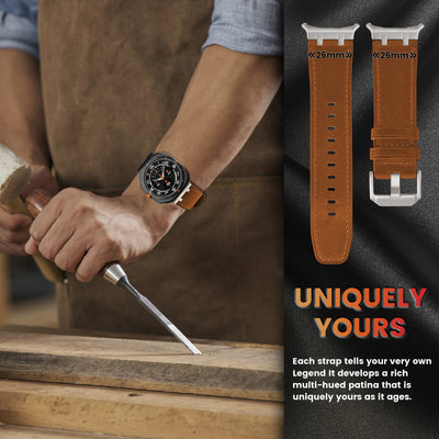 Correa de Reloj Cuero Crazy Horse Premium con Cabezal Acero Inoxidable - Image 69