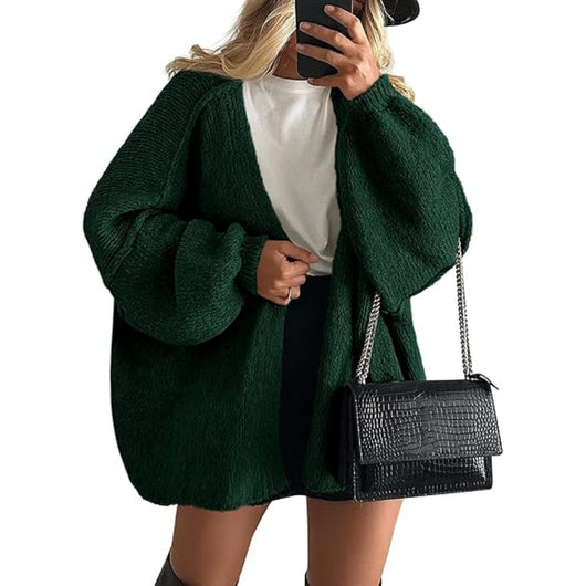 Abrigo Suéter Tejido Casual para Mujer - Image 23