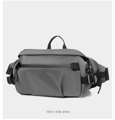 Mochila Bandolera Hombre Gran Capacidad - Bolsa Pecho Versátil para Estudiante y Commuter - Image 54