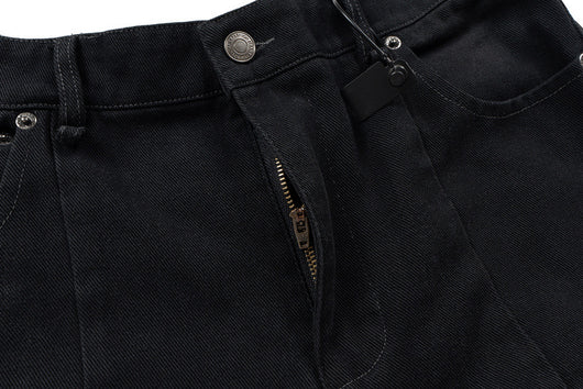 Overol Denim Vintage Desgastado con Bolsillos Múltiples y Doble Uso - Image 33