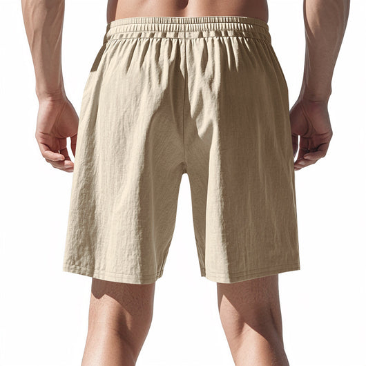 Conjunto de Verano para Hombre: Camisa Manga Corta y Shorts con Cordón - Image 58