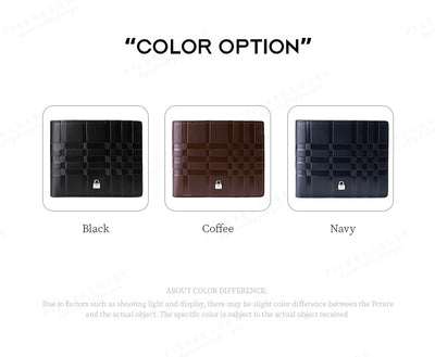 Billetera Delgada para Hombre con Múltiples Compartimentos y Diseño Rayado - Image 11