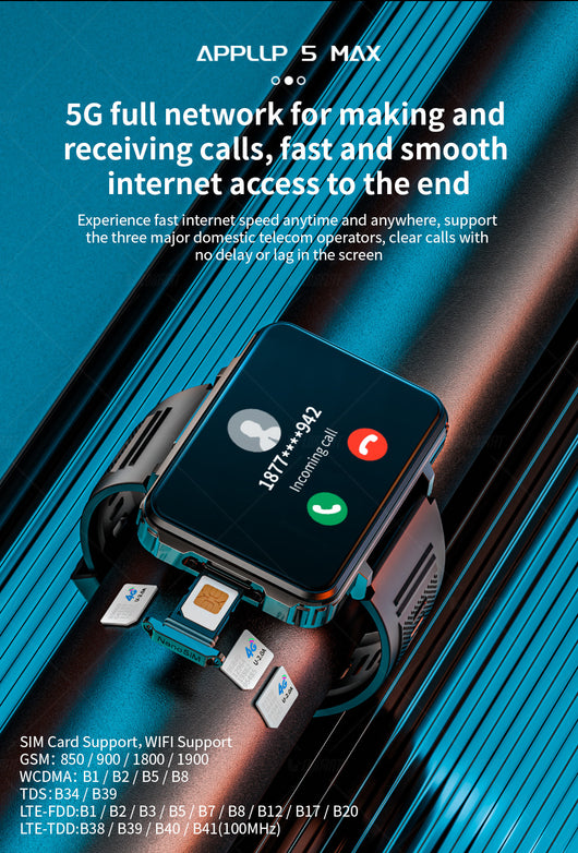 Reloj Inteligente de Pantalla Grande con Android 4G y Doble Cámara - Image 17