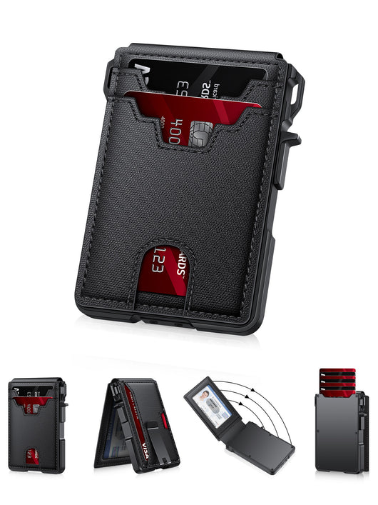 Billetera Bifold con Protección RFID y Extracción Rápida de Tarjetas - Image 9