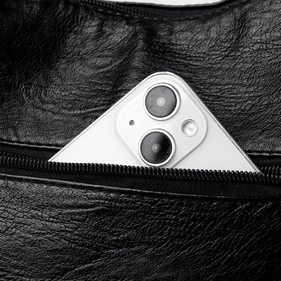 Bolso de Cuero Retro con Gran Capacidad para Hombro - Image 21