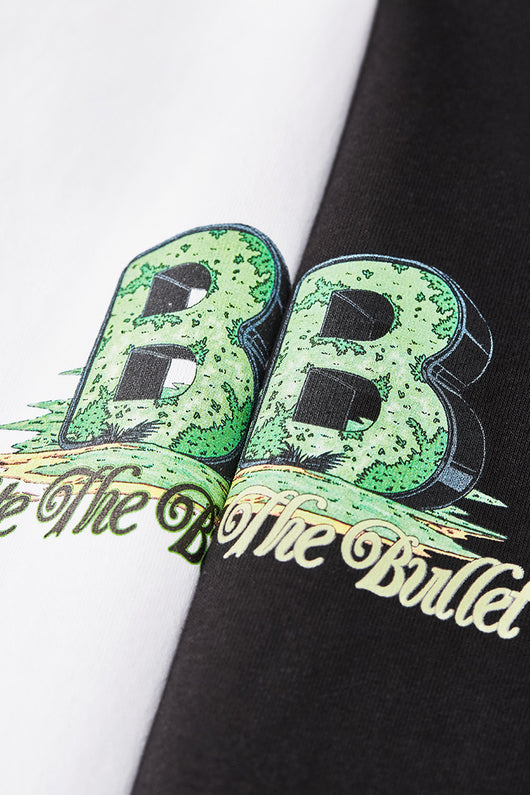 Camiseta Suelta Personalizada Letra B Estilo Urbano Casual para Hombre - Image 12