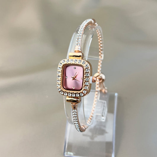 Reloj de Diamantes Cuadrado para Mujer de Moda - Image 43