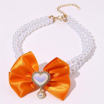 Collar Princesa con Dije Corazón para Mascotas - Image 45