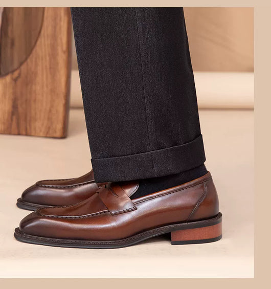 Zapatos Casuales de Cuero Genuino para Hombre - Outdoor - Image 49