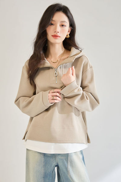 Sudadera Deportiva Dos Capas con Cierre - Ajuste Relajado - Image 17