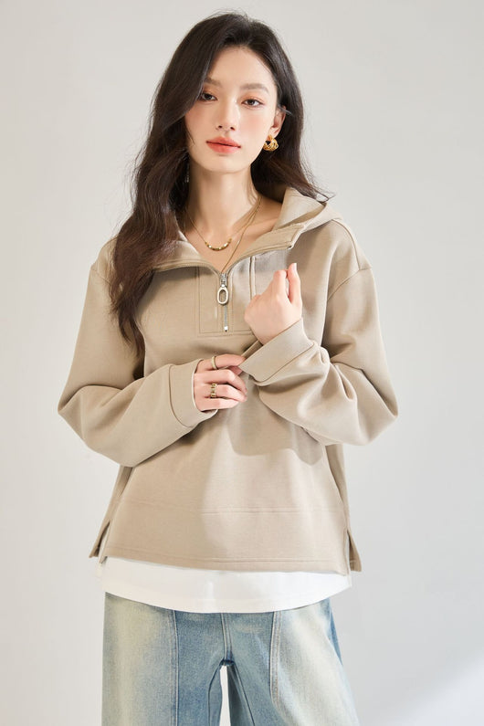 Sudadera Deportiva Dos Capas con Cierre - Ajuste Relajado - Image 17