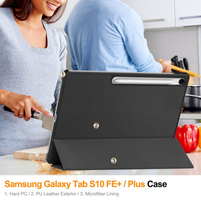 Funda de Cuero Protectora para Samsung Tab S10 FE Plus 13.1 Pulgadas - Image 30