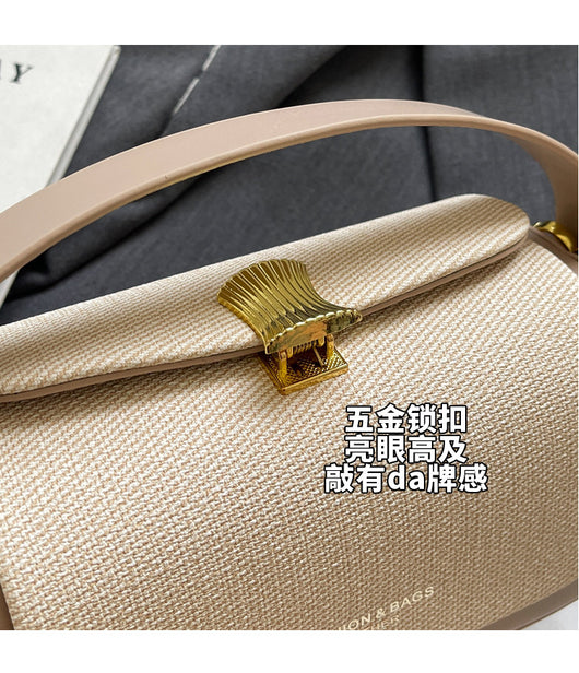 Bolso Mensajero Minimalista de Cuero para Mujer - Image 13