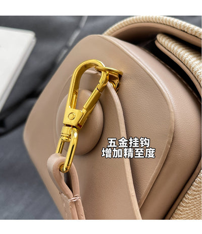 Bolso Mensajero Minimalista de Cuero para Mujer - Image 15