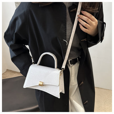 Bolso de Cuero PU Texturizado Casual para Mujer - Diseño Minimalista - Image 18