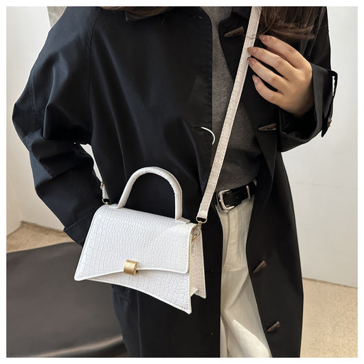 Bolso de Cuero PU Texturizado Casual para Mujer - Diseño Minimalista - Image 18