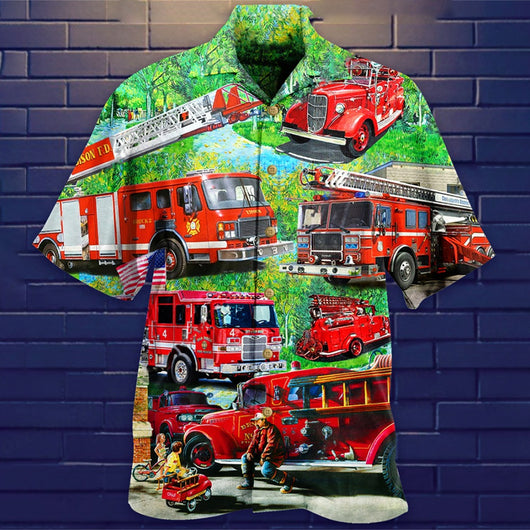 Camisa Casual de Verano para Hombre con Patrón Bus Fashion - Image 18