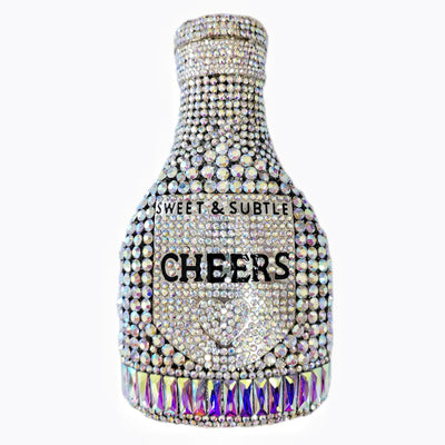 Clutch de Noche Champagne con Cristales Brillantes para Mujer - Image 69