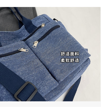 Bolso Tote de Mezclilla Retro Capacidad Extra para Mujer - Image 21