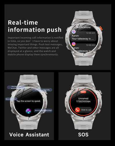 Reloj Inteligente con Monitor de Frecuencia Cardíaca y Oxígeno en Sangre - Image 45