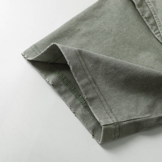 Camiseta Oversized Efecto Gastado con Costuras de Diseño - Image 38
