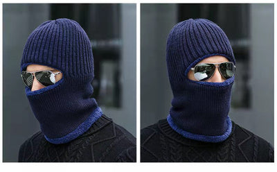 Gorro Térmico Unisex con Protección de Cuello - Tejido Grueso y Forro Terry - Image 14
