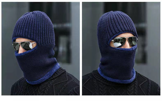 Gorro Térmico Unisex con Protección de Cuello - Tejido Grueso y Forro Terry - Image 14