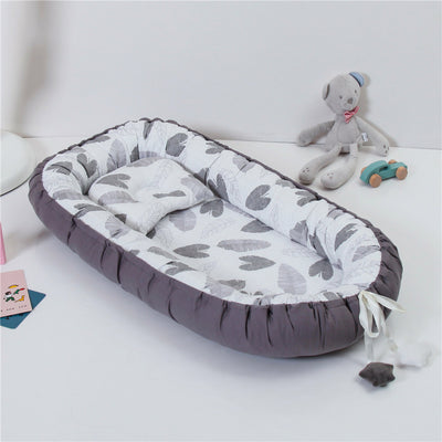 Almohada de Viaje Plegable para Cuna Portátil con Funda Lavable - Image 27