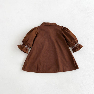 Vestido Enterizo de Pana para Bebé Niña con Diseño Triangular - Image 62