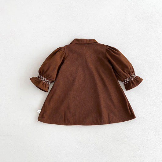 Vestido Enterizo de Pana para Bebé Niña con Diseño Triangular - Image 62