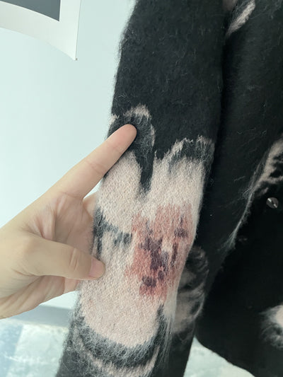 Suéter Abrigo Floral para Mujer - Otoño e Invierno - Image 9