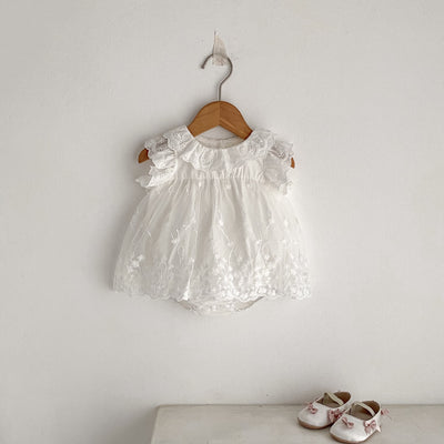 Jumpsuit Elegante con Mangas Volantes y Encaje Transparente - Image 17