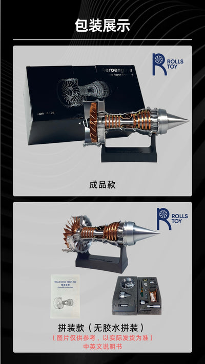 Generador de Aviación Modelo Armado - Decoración Coleccionable - Image 16