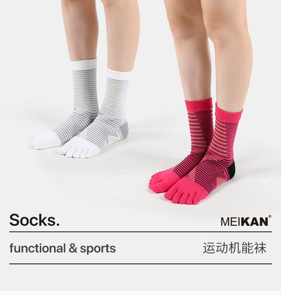 Calcetines Deportivos Five-Finger Antideslizantes para Maratón - Image 10