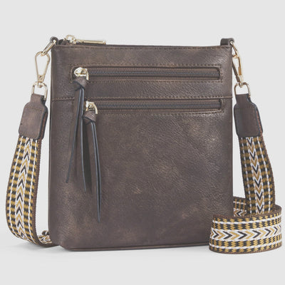 Bolso de Hombro Vertical para Mujer con Múltiples Bolsillos - Image 20
