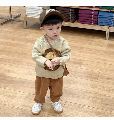 Suéter Pullover Coreano para Niños - Estilo Occidental - Image 42