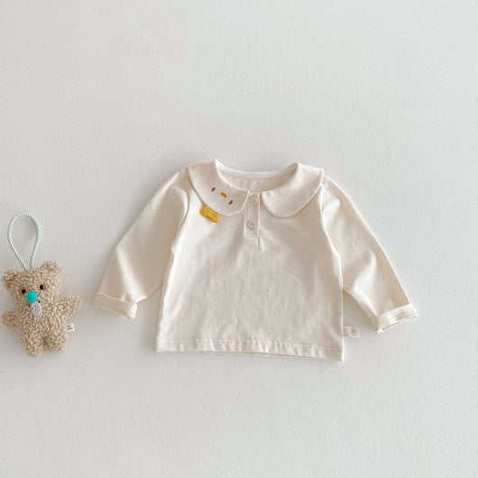 Camiseta Rayada con Diseño Cartoon para Bebé Niña 0-5 Años - Image 18