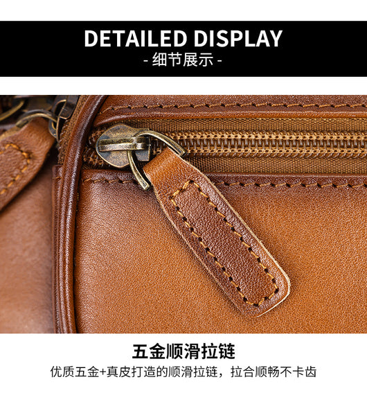 Bolsa Pectoral de Cuero para Hombre - Estilo y Funcionalidad - Image 13