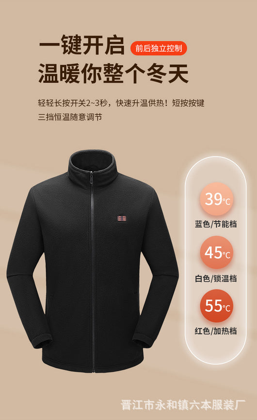 Chaqueta Térmica Inteligente Dual Zone para Montaña y Expediciones en Frío Extremo - Image 30