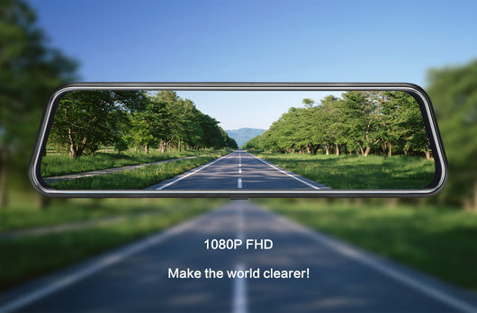 Espejo Retrovisor con Cámara Dashcam Dual Frontal y Trasera - Image 35