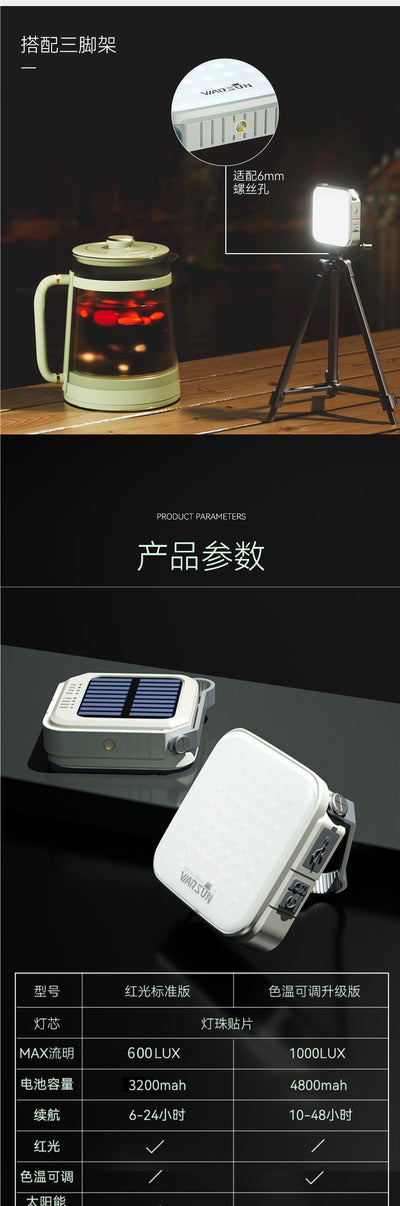 Lámpara Solar LED para Camping con Batería Ultra Duradera - Image 19