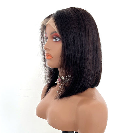Peluca de Cabello Humano Real con Base de Seda - Image 15