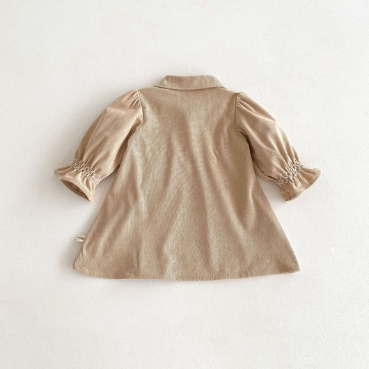 Vestido Enterizo de Pana para Bebé Niña con Diseño Triangular - Image 44