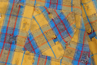 Camisa Vintage con Detalles Perforados - Estilo Personalidad - Image 23