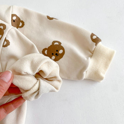 Conjunto de Ropa para Bebé Suéter de Algodón con Osito Cartoon - Image 21