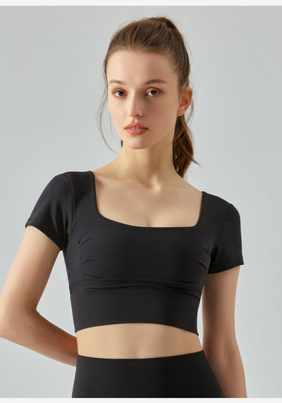 Top Deportivo Mujer con Espalda Calada y Sostén Extraíble - Image 9